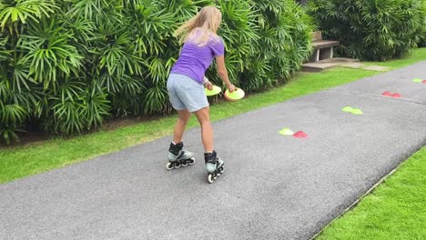 roller skating practice