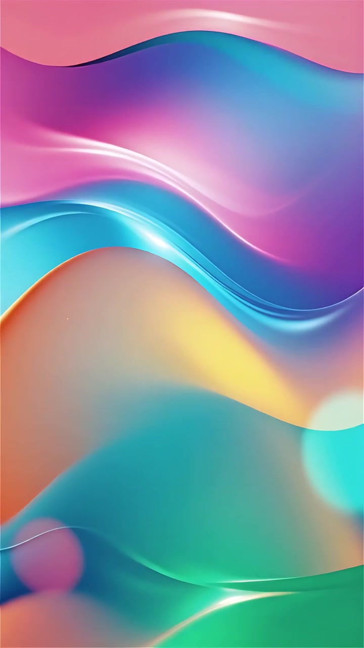 Abstract Colorful Gradient Motion Background 4K
