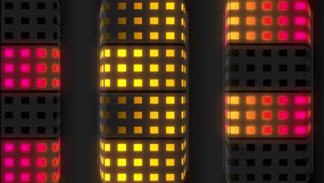 glowing led panels