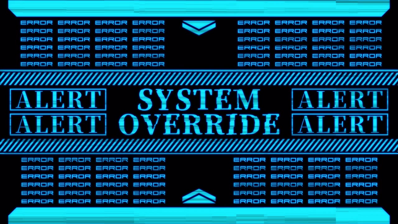 SYSTEM OVERRIDE!! Transitions. 1080p - 30 fps - Alpha Channel (5)