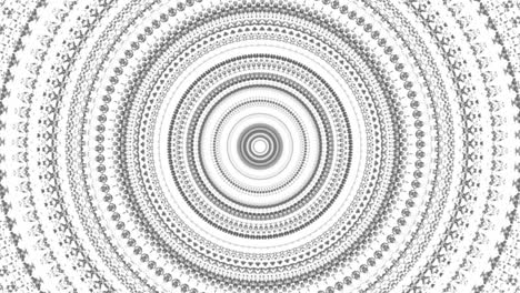 patrón circular abstracto