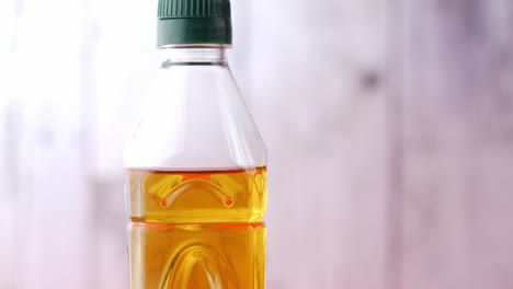 bottle of cooking oil