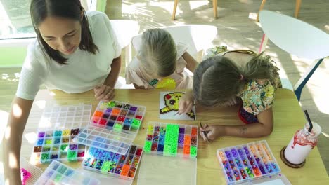 family beading project