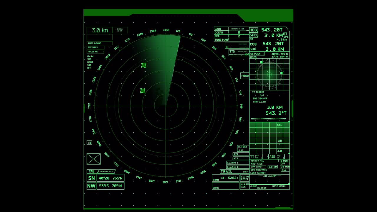 Interfaccia utente HUD retrò
