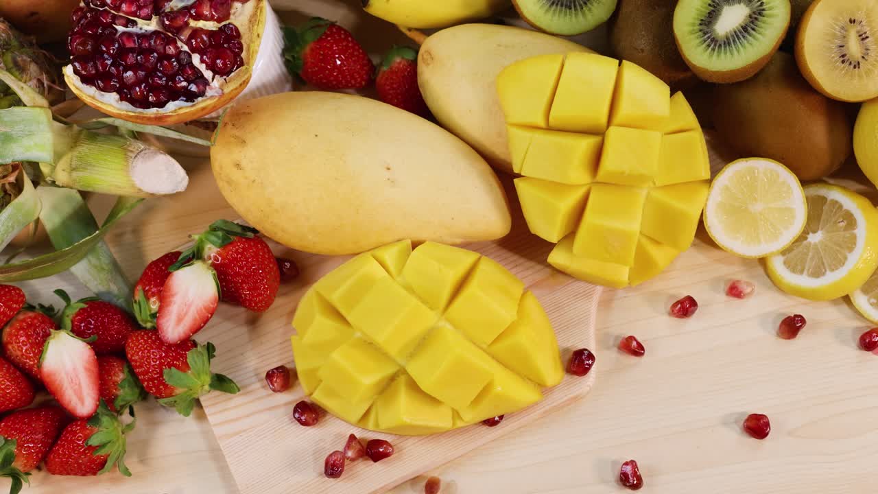 Frutas frescas variadas