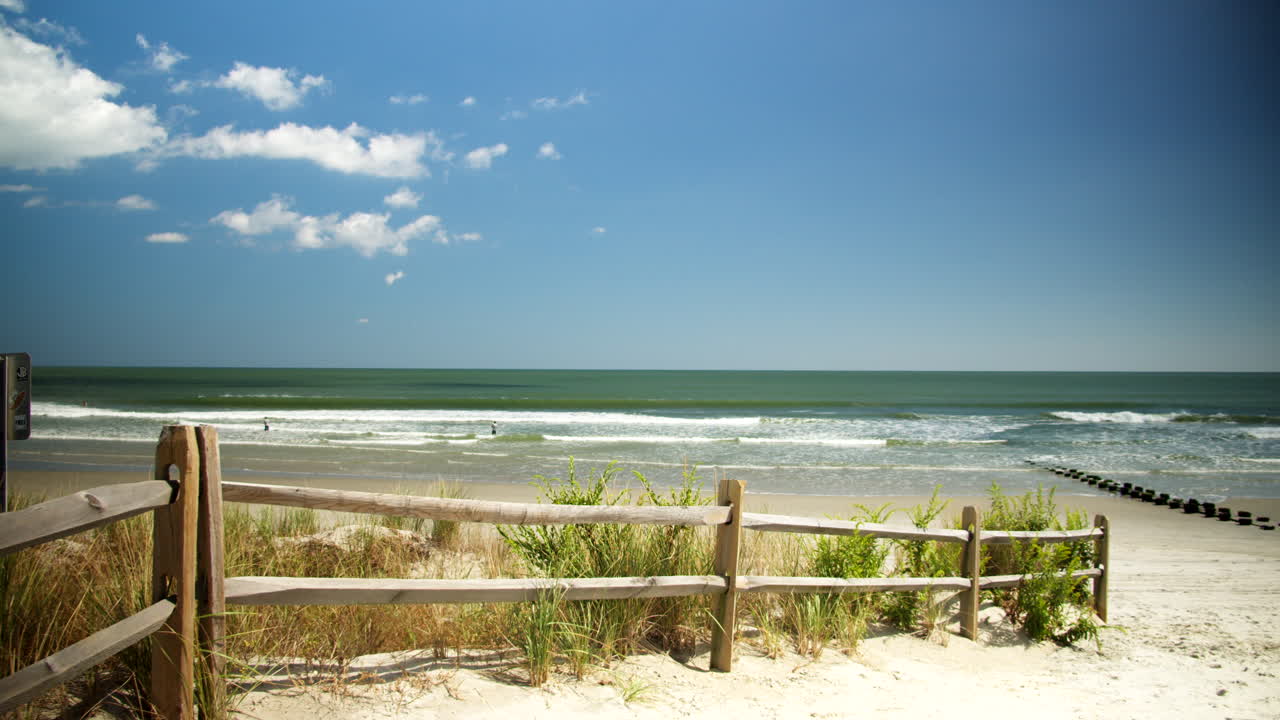Walking to the Beach in Sea Isle City, NJ