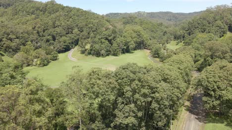 Plantación-Natural-Dentro-De-Currumbin-Rockpools,-Currumbin-Valley-En-Queensland,-Australia