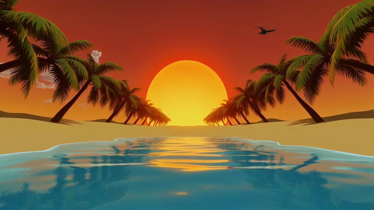 Animated beach Videos - HD and 4K to download | Magnific