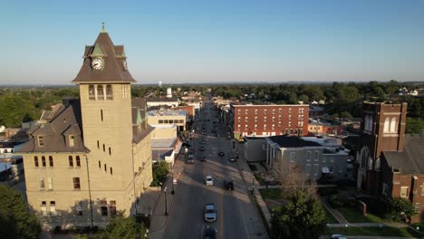 aerial pullout richmond kentucky near eastern kentucky university