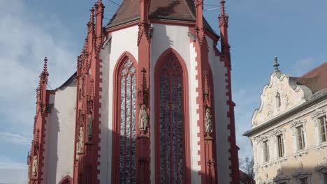 Alemania-Wurzburg-Capilla-De-Santa-María-A-Lo-Largo-Del-Río-Rin-Y-Danubio