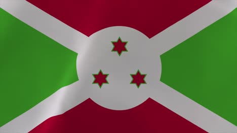 bandera de burundi 4k con fondo de papel tapiz en movimiento