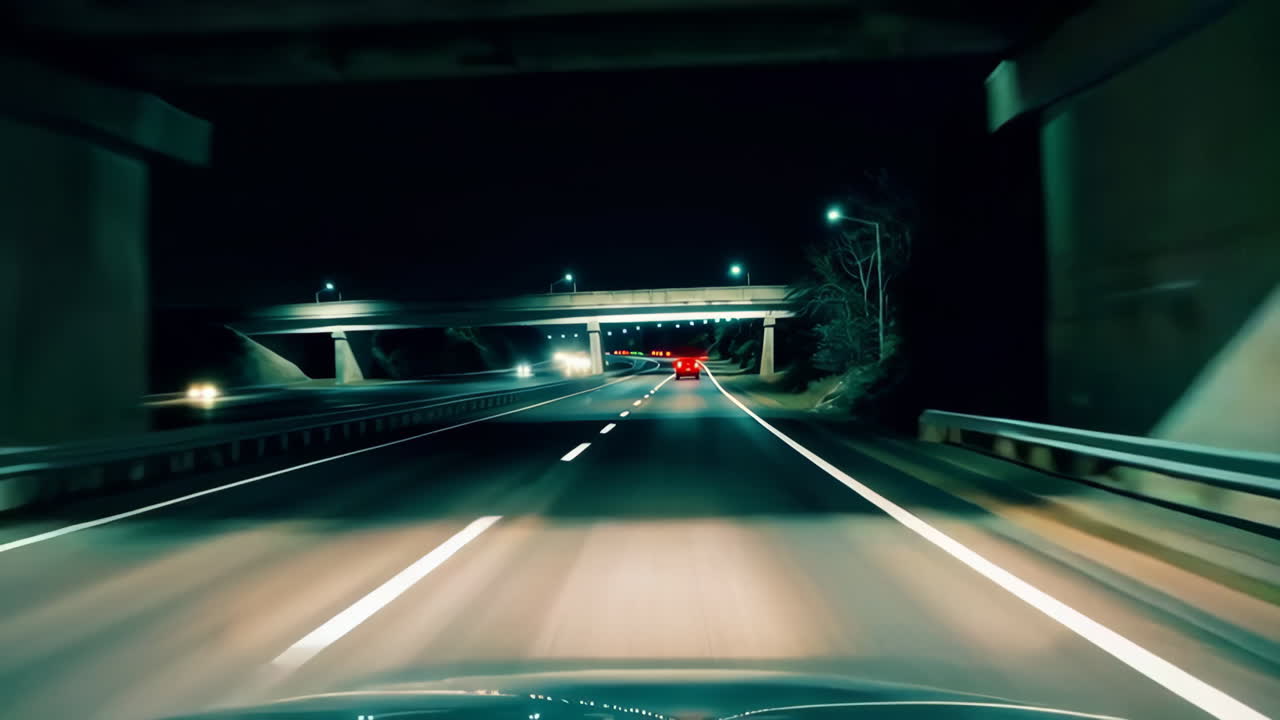 Night Highway Drive