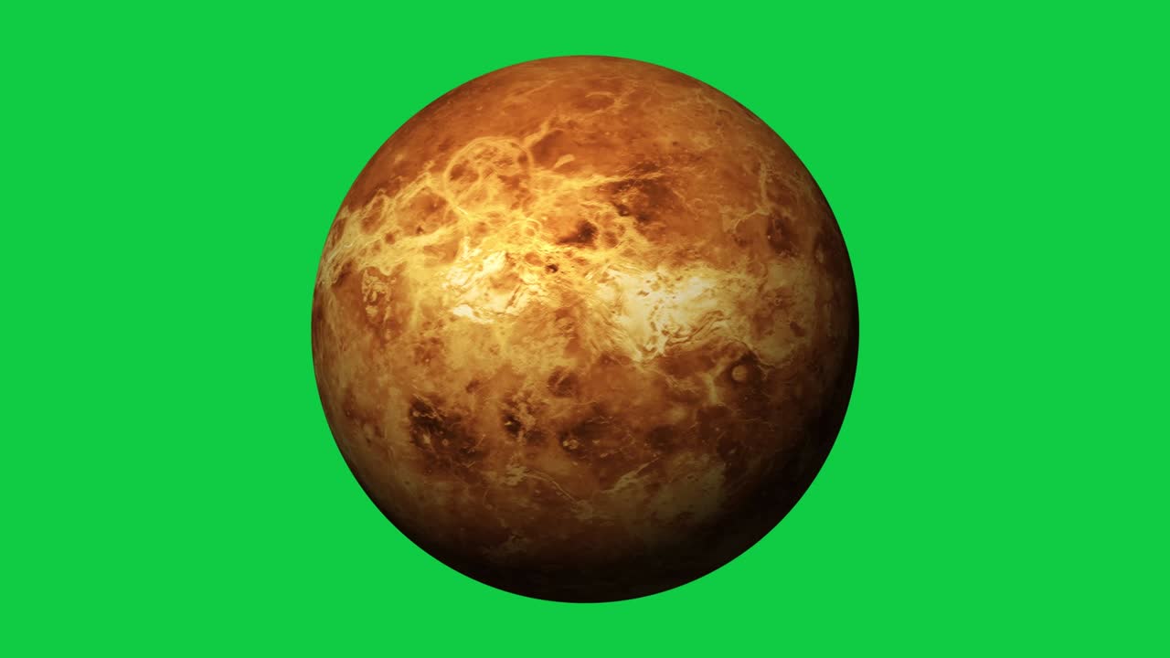 venus en el espacio, pantalla verde venus, 3840 x 2160 venus en la pantalla verde