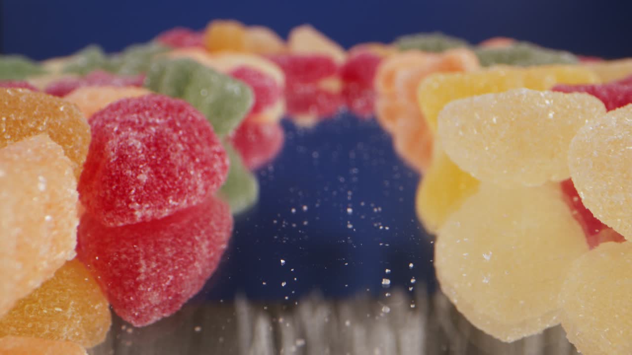 달하고 맛있는 설탕 사탕