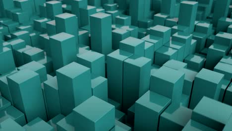 4k abstract digital blockchain.