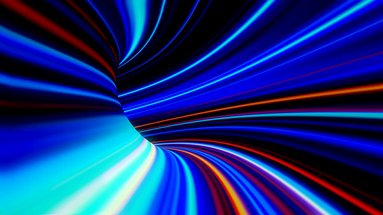 4K Abstraktní Warp tunel