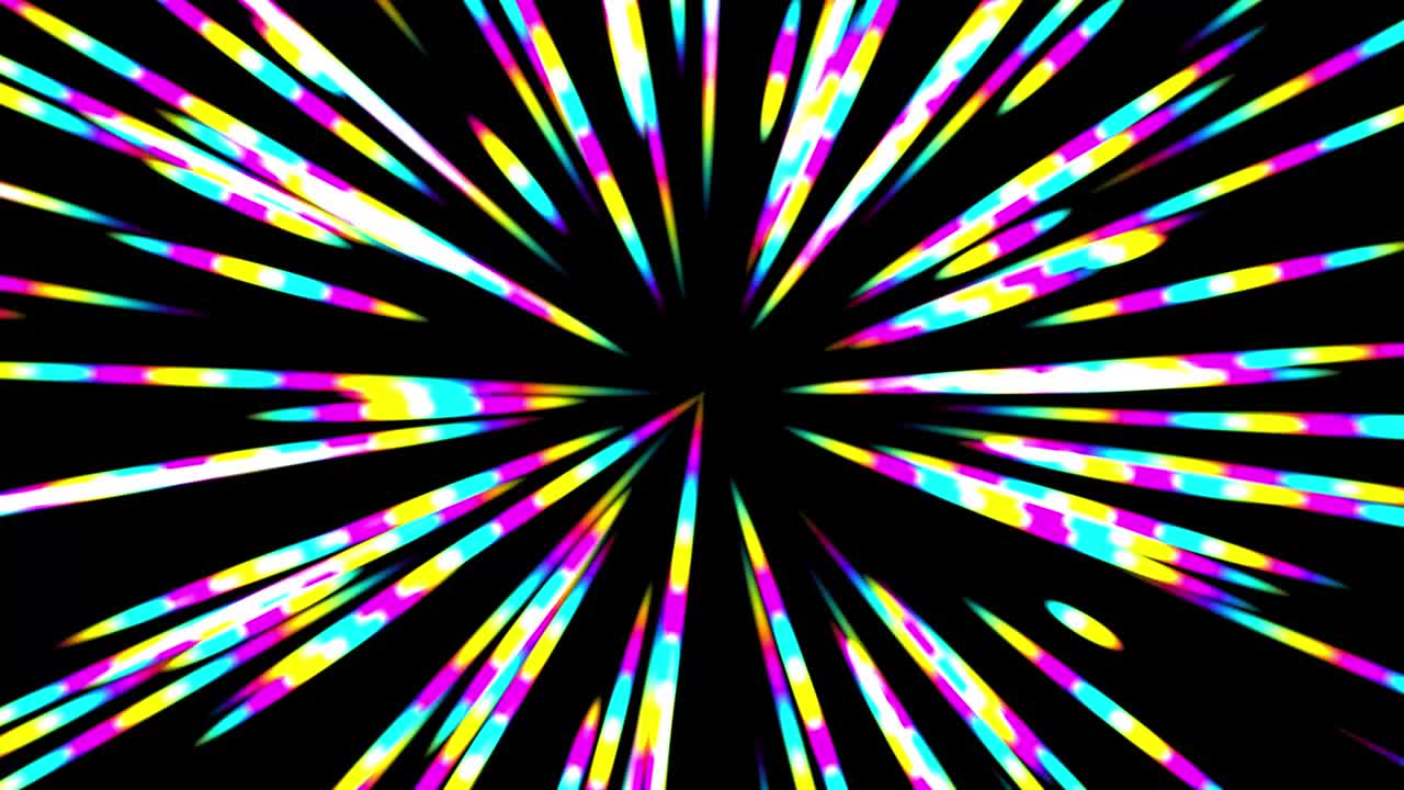 Ray beam light sun graphic loop vj