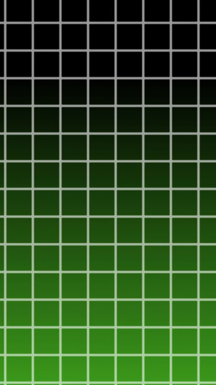 Animated Grid Pattern with Green and Black Gradient Background