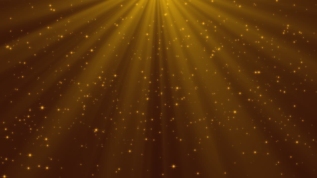 Christmas golden light shine shimmering particles with lens flare dust particles in air with bokeh