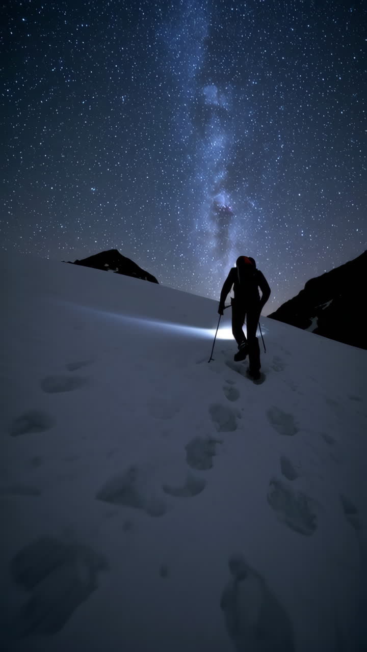 Montanhismo Noturno Sob o Céu da Via Láctea