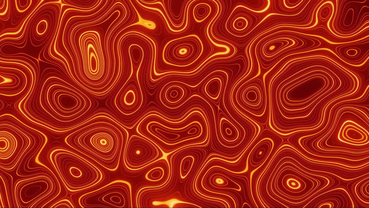 Animation af retro hypnotisk bevægelse