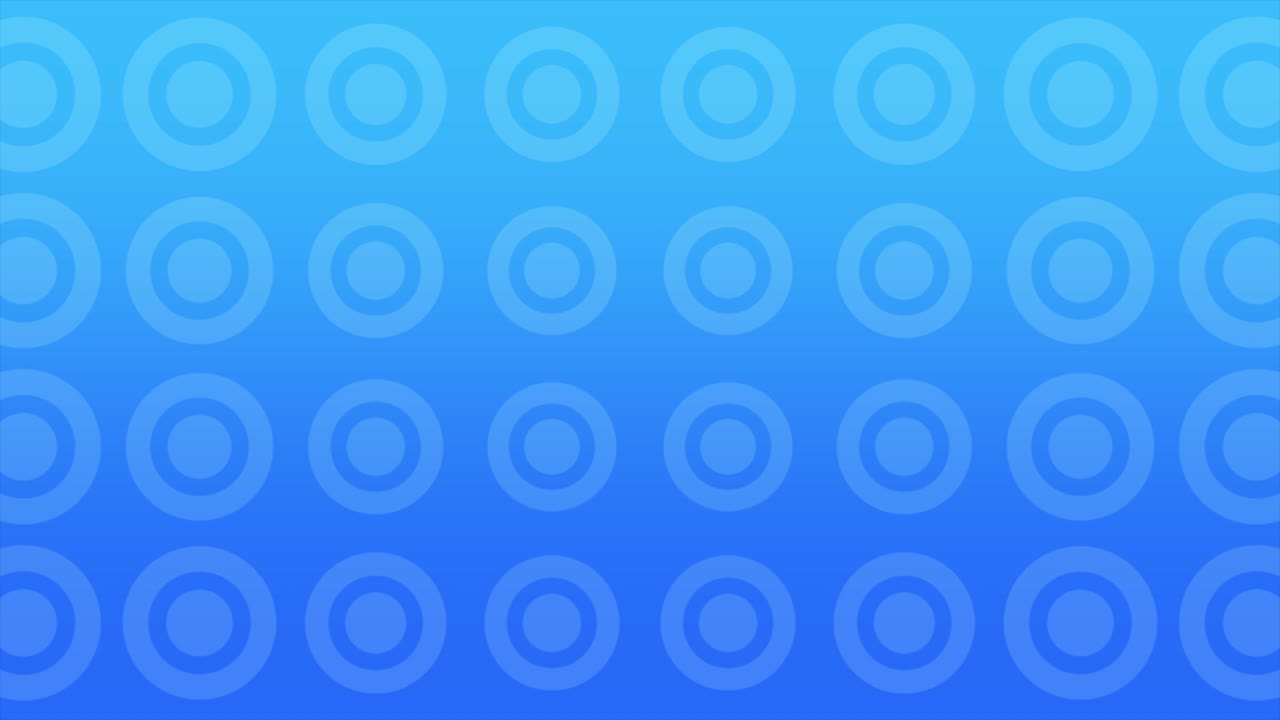 Gradient blue rings pattern