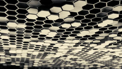 abstract hexagon pattern background