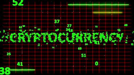 número de texto recopilar a la moneda criptográfica concepto futurista.