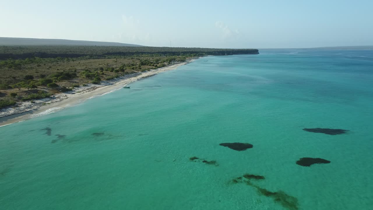 카보 로조의 해변에서 아름다운 아침에 멋진 투어