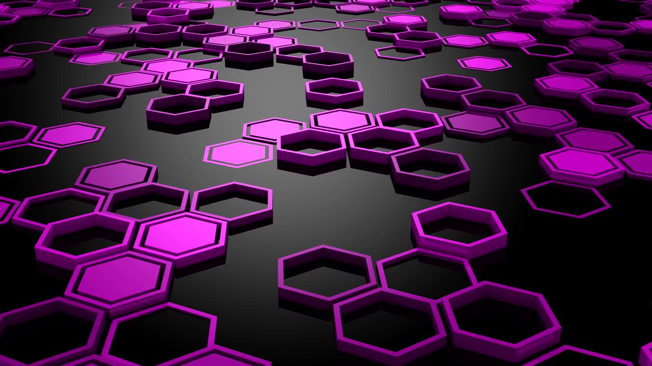 el fondo de los hexágonos