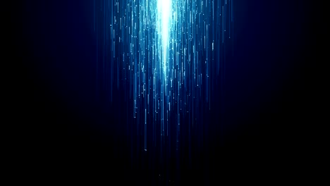 particles blue dust abstract light bokeh motion titles cinematic background loop