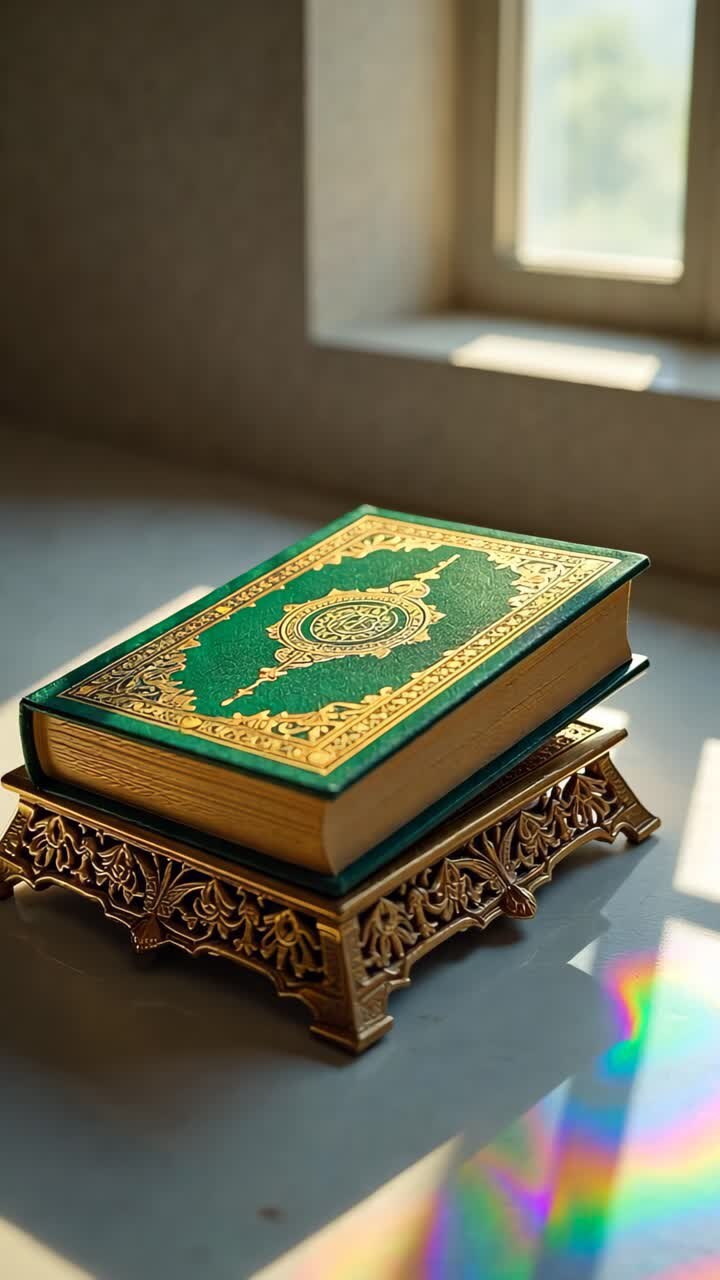 Quran on stand