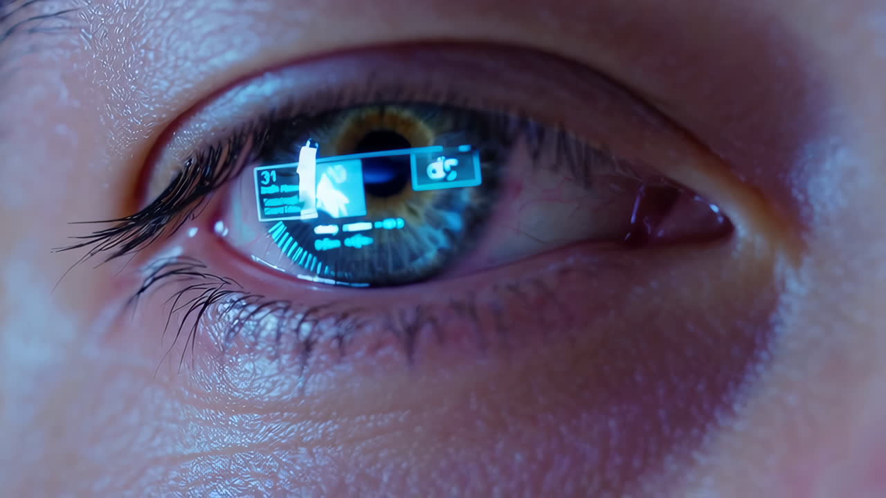 Augmented Reality Eye Display