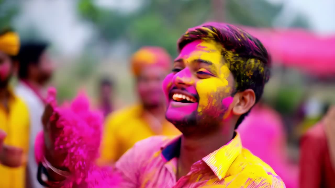 Celebrazione di Holi