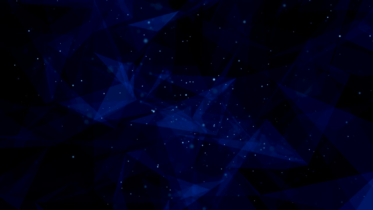 Abstract Triangles Loop Background with Light