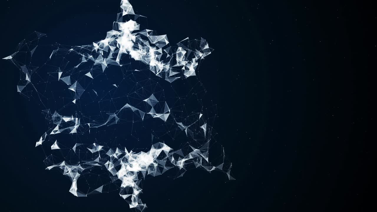 Abstract Plexus Network Background