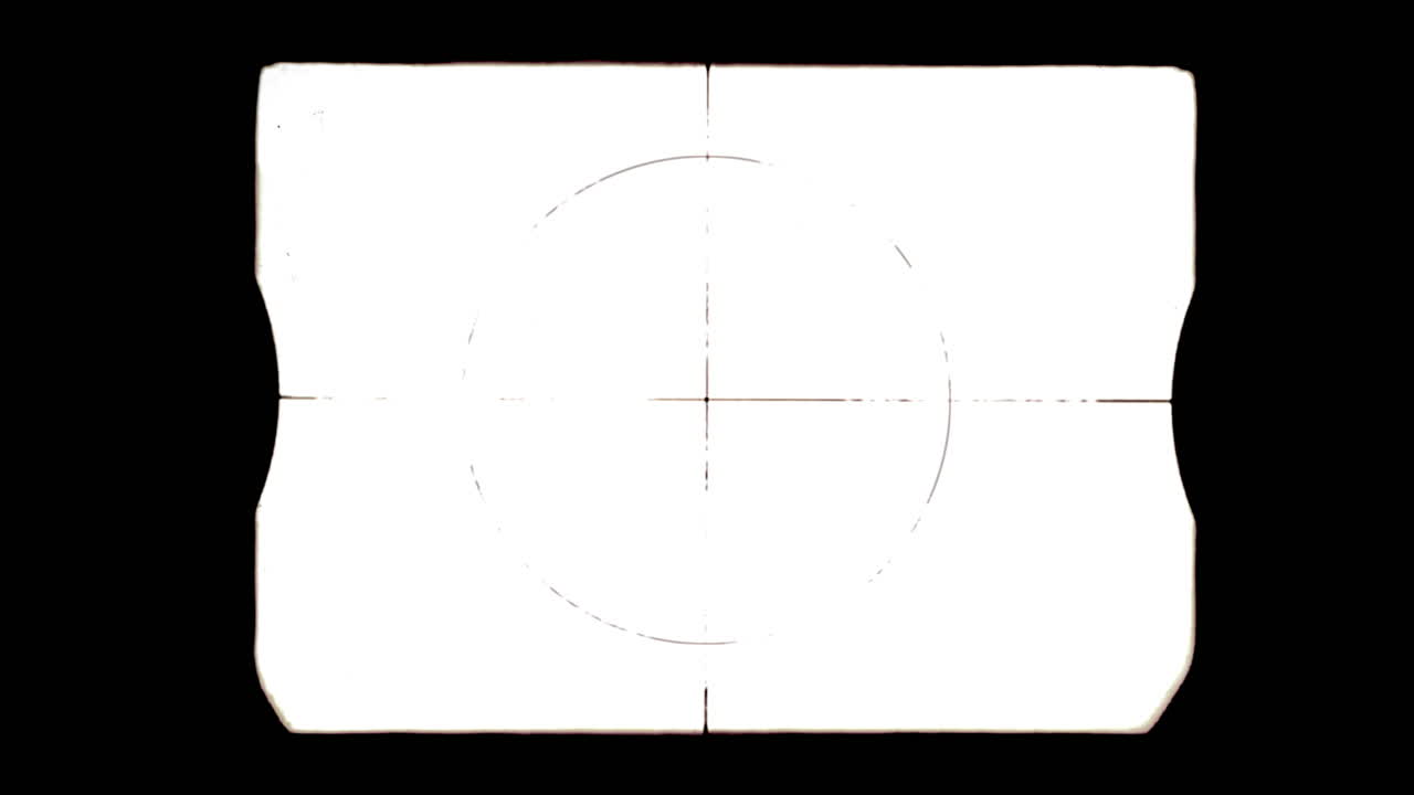 Old camera viewfinder overlay