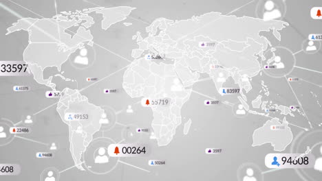 Animation-Der-Globalen-Benutzerdatenverteilung-über-Einer-Weltkarte-Mit-Numerischen-Statistiken