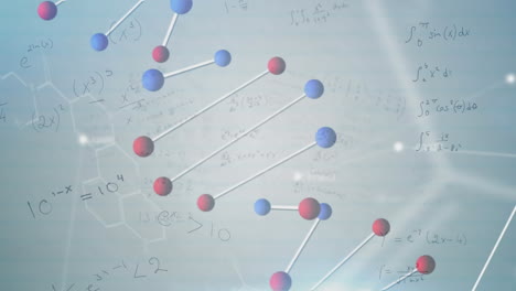 animation der dna-strangspinnung und medizinische datenverarbeitung