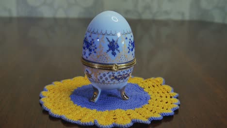 decorative ceramic replica faberge egg