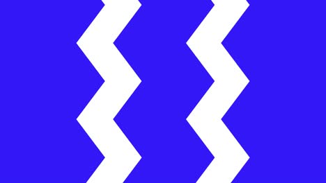 material de bucle de triángulo de onda dentada animación gráficos de movimiento
