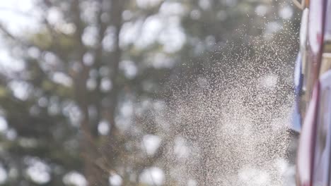 spray team of disinfecting corona-virus outbreak specialists