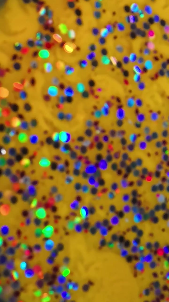 Sfondo astratto con glitter giallo