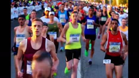 marathon runners