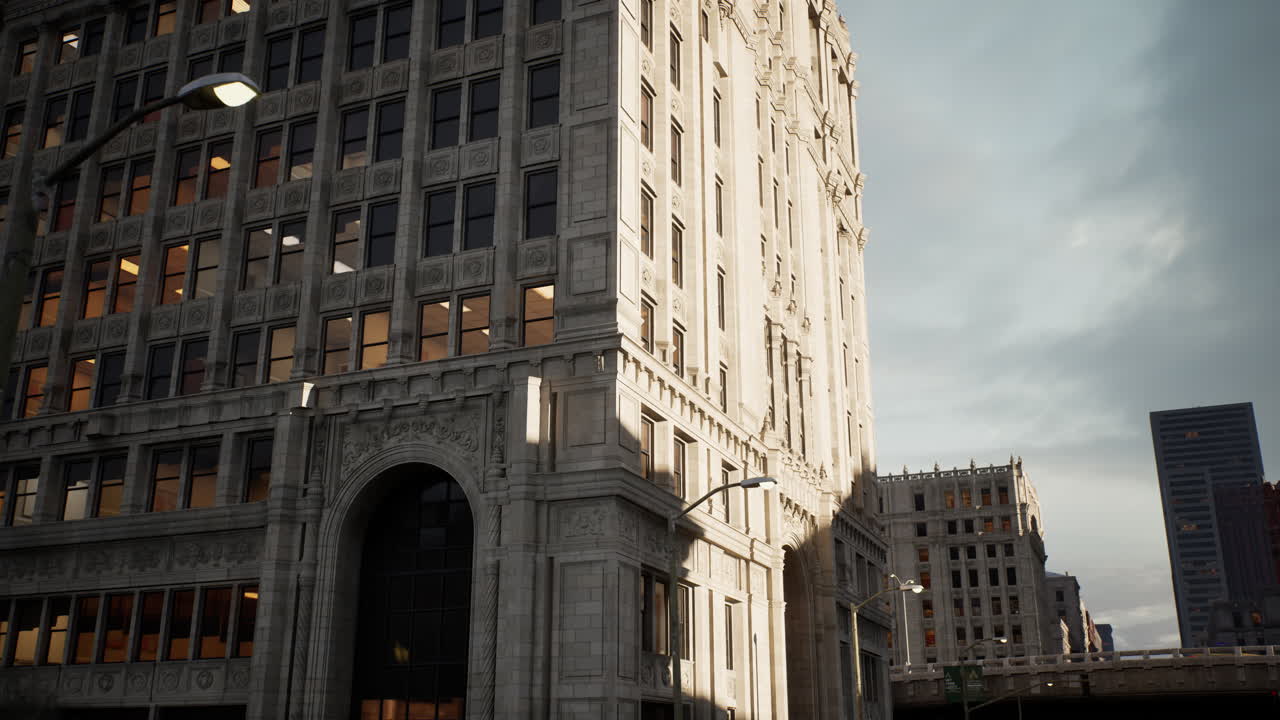 파이낸셜 다운타운 시티 보스턴의 광경