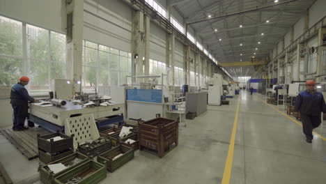 large manufacturing facility interior
