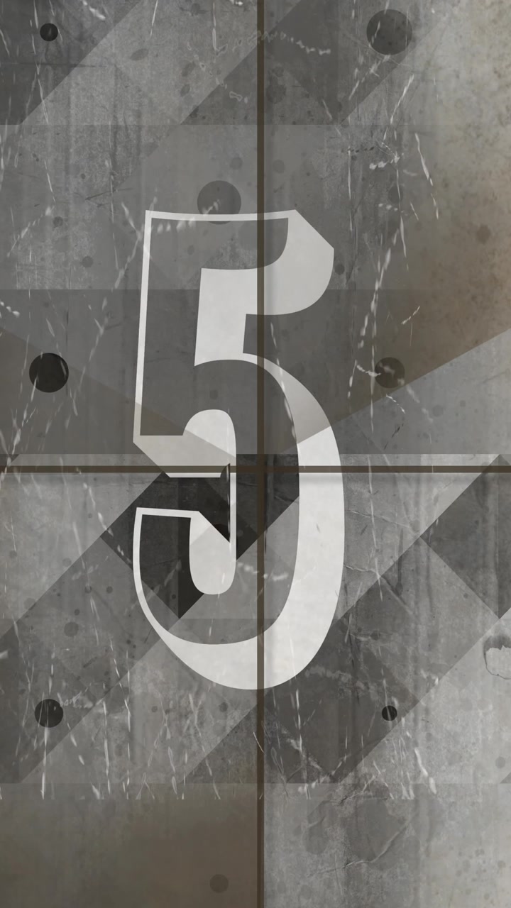 Former film countdown animation 4k