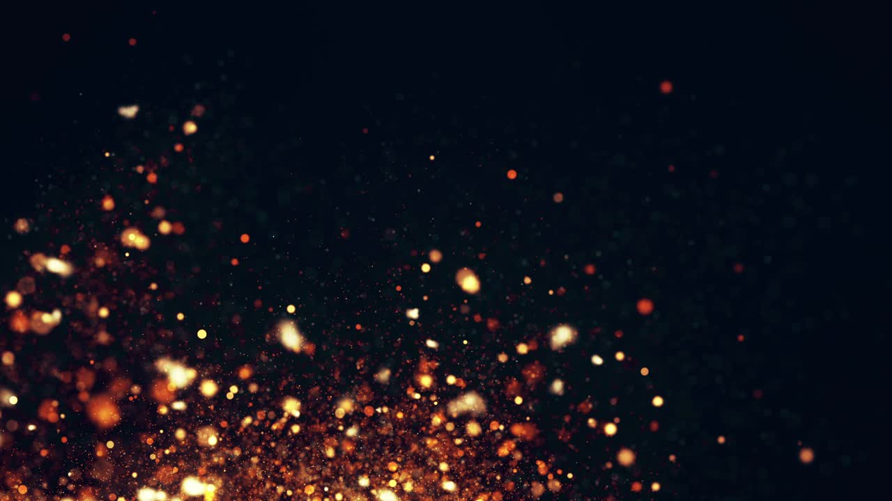 particella luminosa, sfondo astratto.