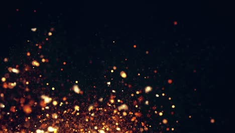 partícula brillante, fondo abstracto.