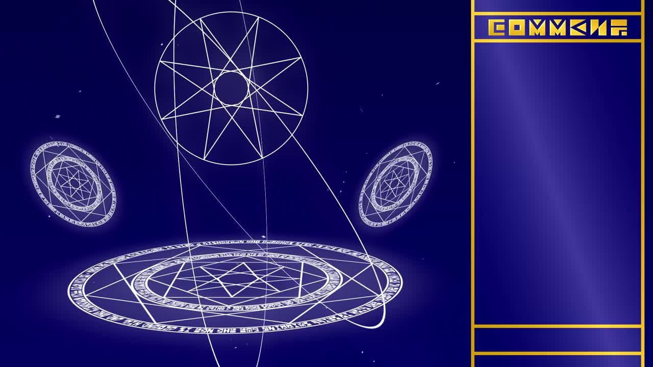 Magic circle Looping streaming background. 1080p (1).mp4